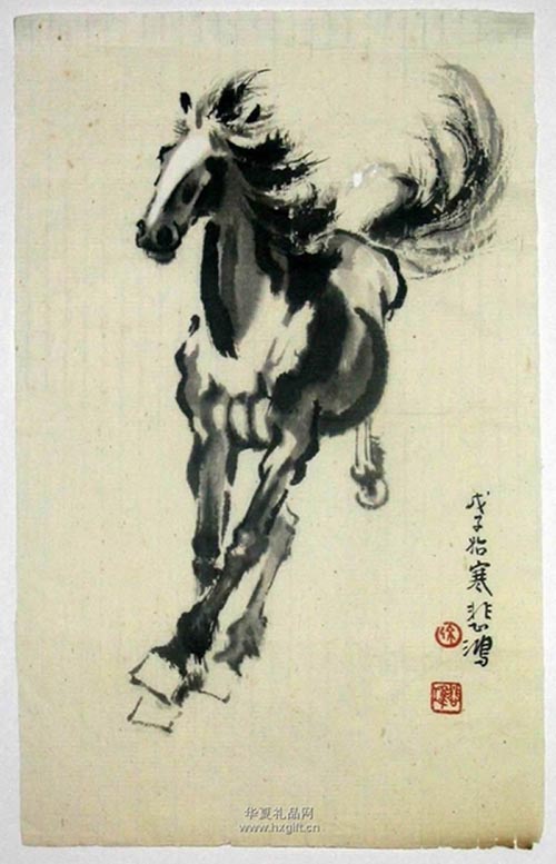 徐悲鸿作品